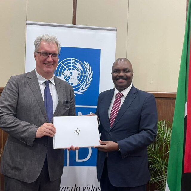 Encontro com o Representante do PNUD em Moçambique, no âmbito do Diálogo Nacional Inclusivo.